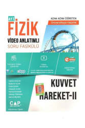 Çap Yayınları Kuvvet Hareket 2 Konu Anlatımlı Soru Bankası - Çap Yayınları