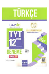 Çap Yayınları 2024 TYT Türkçe 12x40 Up Deneme - Çap Yayınları