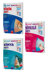 Çap Yayınları 2025 10.Sınıf Fizik - Kimya - Biyoloji Fasikül Seti - Çap Yayınları