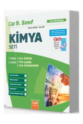 Çap Yayınları 2025 9.Sınıf Kimya Seti - Çap Yayınları