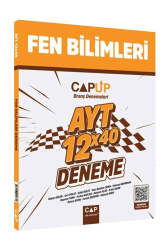Çap Yayınları 2025 AYT Fen Bilimleri 12x40 Up Deneme - Çap Yayınları