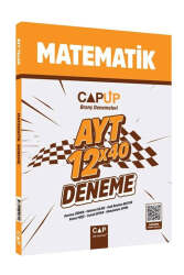 Çap Yayınları 2025 AYT Matematik 12x40 Up Deneme - Çap Yayınları