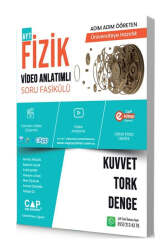 Çap Yayınları AYT Fizik Kuvvet Tork Denge Konu Anlatımlı Soru Bankası - Çap Yayınları