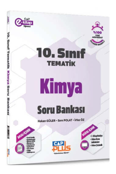 Çap Yayınları 10.Sınıf Kimya Tematik Soru Bankası - 1