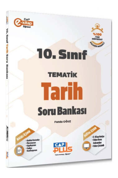 Çap Yayınları 10.Sınıf Tarih Tematik Soru Bankası - 1