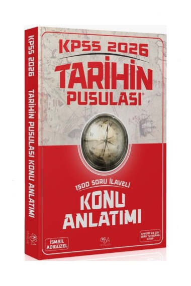 CBA Yayınları 2026 KPSS Tarihin Pusulası Konu Anlatımı - 1