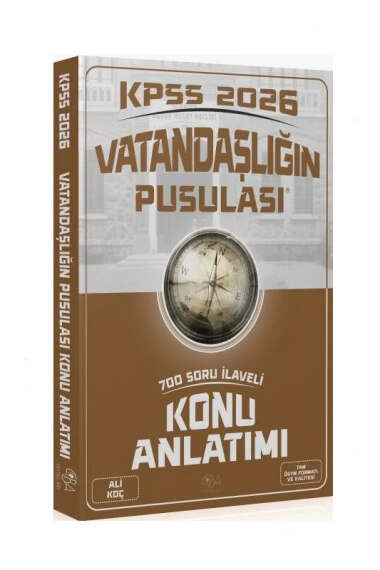 CBA Yayınları 2026 KPSS Vatandaşlık Vatandaşlığın Pusulası Konu Anlatımı - 1