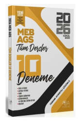 CBA Yayınları 2026 MEB-AGS Tüm Dersler 10 Deneme Çözümlü - CBA Akademi