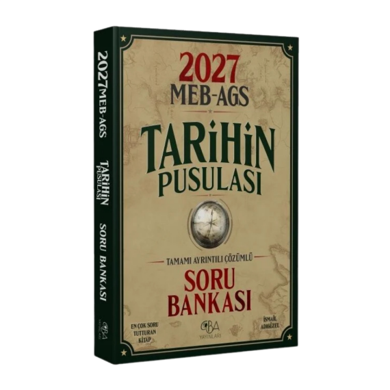 CBA Yayınları 2027 MEB AGS Tarihin Pusulası Soru Bankası Çözümlü İsmail Adıgüzel - 1