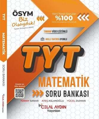 Celal Aydın Yayınları YKS TYT Matematik Soru Bankası - 1