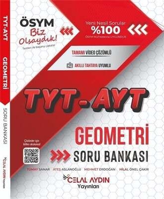 Celal Aydın Yayınları TYT AYT Geometri Soru Bankası - 1