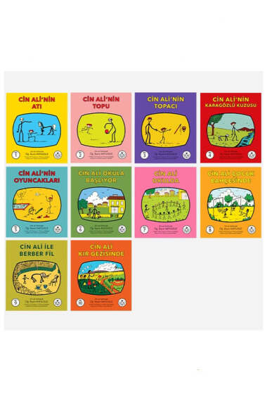 Cin Ali Yayınları Cin Ali Serisi 10 Kitap - 1