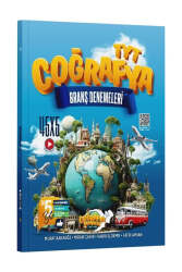 Coğrafya Gurmesi Yayınları 2025 TYT Coğrafya 45 x 5 Branş Denemeleri - Coğrafya Gurmesi Yayınları 