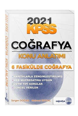 Coğrafya Kalesi Yayınları 2021 KPSS Coğrafya 6 Fasikülde Konu Anlatım - 1
