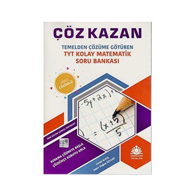 Çöz Kazan Yayınları TYT Kolay Matematik Soru Bankası - 1