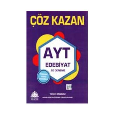 Çöz Kazan Yayınları AYT Edebiyat 20 Deneme - 1
