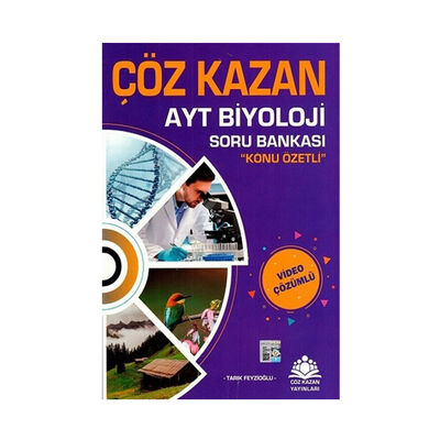 Çöz Kazan Yayınları AYT Biyoloji Konu Özetli Soru Bankası - 1
