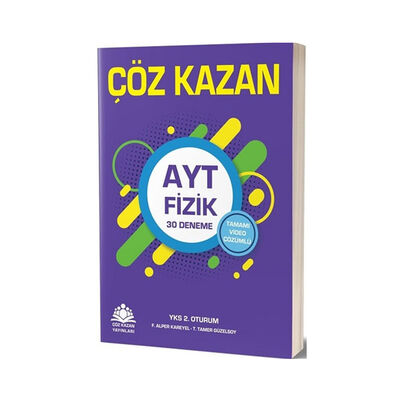 Çöz Kazan Yayınları AYT Fizik 30 Deneme - 1