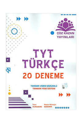 Çöz Kazan Yayınları TYT Türkçe 20 Deneme - 1