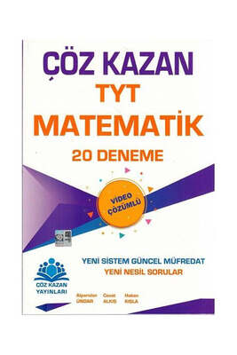 Çöz Kazan Yayınları TYT Matematik 20 Deneme - 1