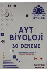 Çöz Kazan Yayınları - Çöz Kazan Yayınları AYT Biyoloji 30 Deneme