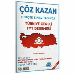Çöz Kazan Yayınları - Çöz Kazan Yayınları Türkiye Geneli TYT Deneme Sınavı