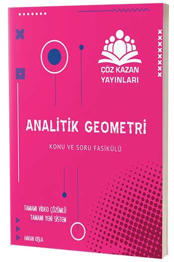 Çöz Kazan Yayınları TYT AYT Analitik Geometri Konu ve Soru Fasikülü