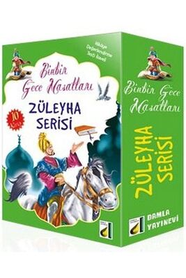 Damla Yayınevi Binbir Gece Masalları Züleyha Serisi 10 Kitap - 1