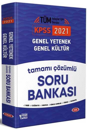 Data Yayınları 2021 KPSS Genel Yetenek Genel Kültür Tamamı Çözümlü Soru Bankası