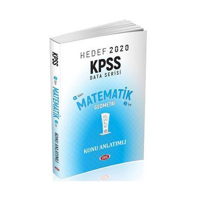 Data Yayınları 2020 KPSS Matematik Konu Anlatımlı - 1