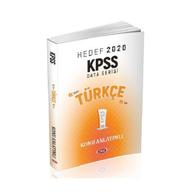 Data Yayınları 2020 KPSS Türkçe Konu Anlatımlı - 1