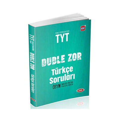 Data Yayınları TYT Duble Zor Türkçe Soruları - 1