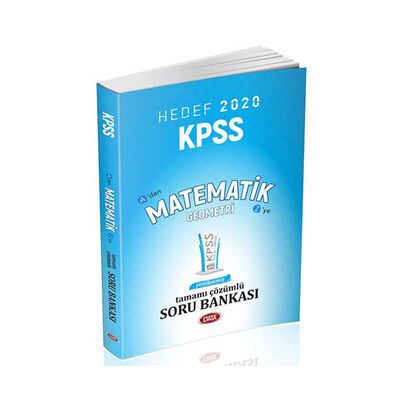 Data Yayınları 2020 KPSS Matematik Tamamı Çözümlü Soru Bankası - 1
