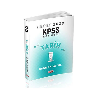 ​Data Yayınları 2020 KPSS Tarih Konu Anlatımlı - 1