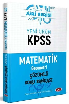 Data Yayınları 2020 KPSS Matematik Çözümlü Soru Bankası Jüri Serisi - 1