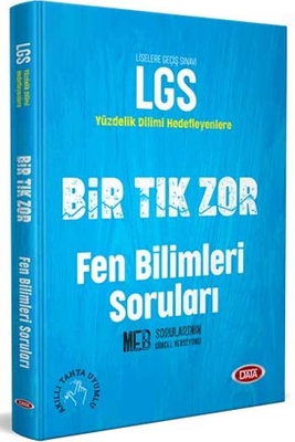 Data Yayınları LGS Bir Tık Zor Fen Bilimleri Soruları - 1