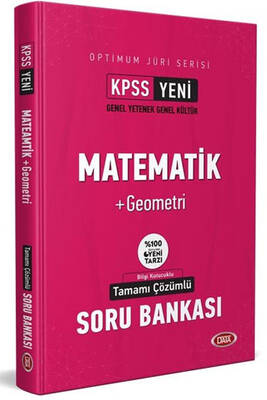 Data Yayınları 2021 KPSS Optimum Jüri Serisi Matematik Geometri Çözümlü Soru Bankası - 1