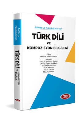Data Yayınları Türk Dili ve Kompozisyon Bilgileri - 1