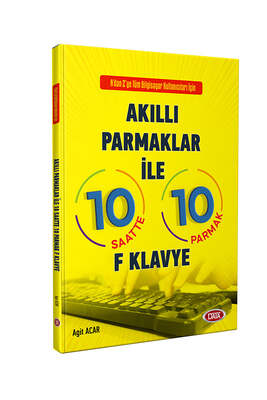 Data Yayınları Akıllı Parmaklar ile 10 Saatte 10 Parmak F Klavye - 1