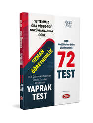 Data Yayınları - Data Yayınları Uzman Öğretmenlik Yaprak Test