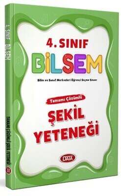 Data Yayınları 4.Sınıf Bilsem Tamamı Çözümlü Şekil Yeteneği - 1