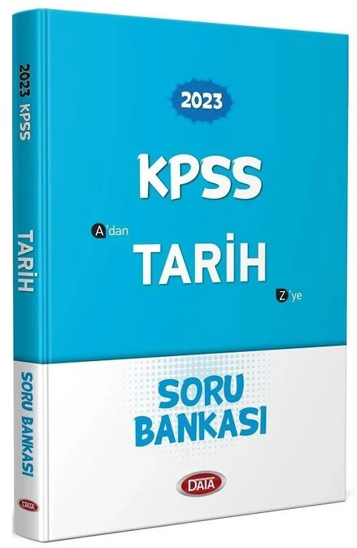 Data Yayınları 2023 KPSS Tarih Soru Bankası - 1