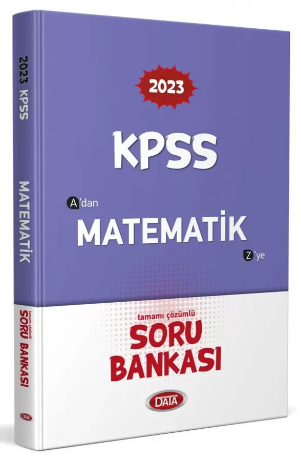 Data Yayınları 2023 KPSS Matematik Soru Bankası - 1