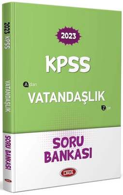 Data Yayınları 2023 KPSS Vatandaşlık Soru Bankası - 1