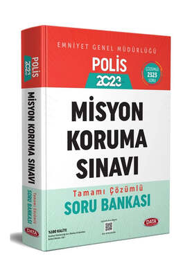 Data Yayınları 2023 Emniyet Genel Müdürlüğü Polis Misyon Koruma Sınavı Tamamı Çözümlü Soru Bankası - 1