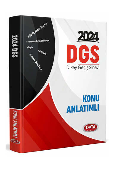 Data Yayınları 2024 DGS Konu Anlatımı - 1