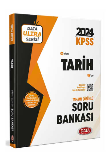 Data Yayınları 2024 KPSS Ultra Serisi Tarih Soru Bankası - 1