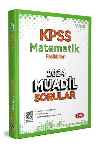 Data Yayınları 2024 KPSS Matematik Fasikülleri Muadil Sorular - 1