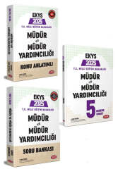 Data Yayınları 2025 MEB EKYS Müdür ve Müdür Yardımcılığı Sınavı Hazırlık Seti - Data Yayınları