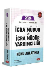 Data Yayınları 2024 Adalet Bakanlığı İcra Müdür ve İcra Müdür Yardımcılığı Konu Anlatımlı - Data Yayınları